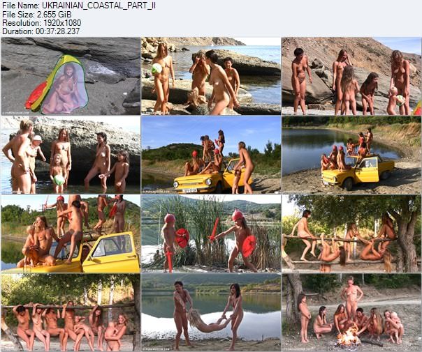 Ukrainian coastal - Young family nudism video vol.2 Ukrainian coastal - Young family nudism video vol.2