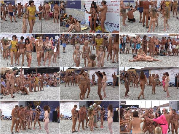 Video about nudists - Cool day at the beach vol.3 Video about nudists - Cool day at the beach vol.3