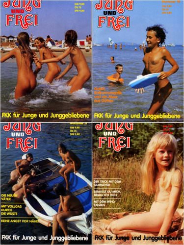 Vintage nudism - Jung und Frei # 9-12 Vintage nudism - Jung und Frei # 9-12